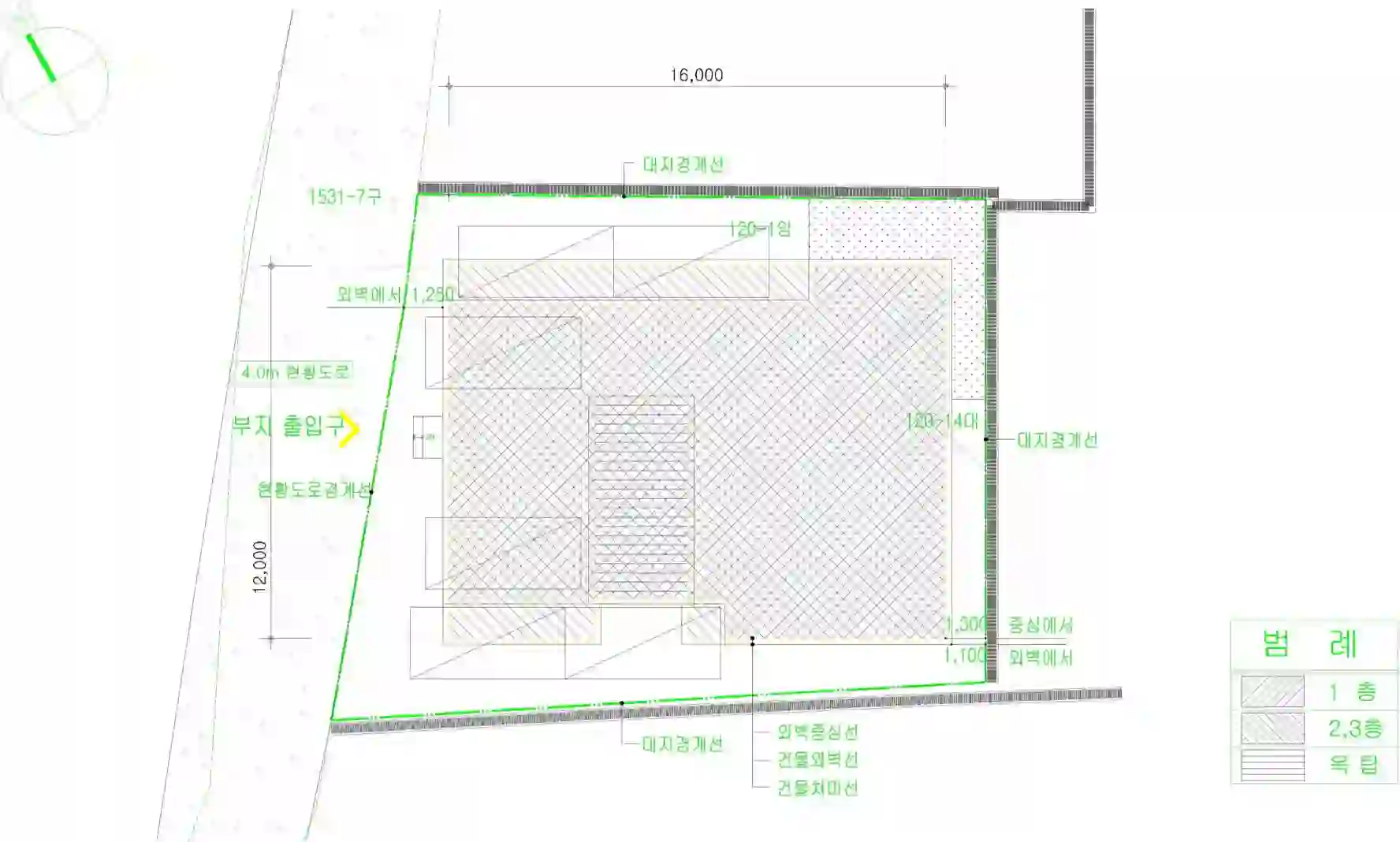 흥업리 120-1 배치도 이미지